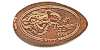 Tokyo Disneyland pressed penny picture.