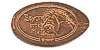 Tokyo Disneyland pressed penny picture.