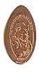 Tokyo Disneyland pressed penny picture.
