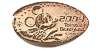 Tokyo Disneyland pressed penny picture.