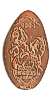 Tokyo Disneyland pressed penny picture.