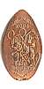 Tokyo Disneyland pressed penny picture.