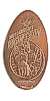 Tokyo Disneyland pressed penny picture.