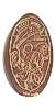 Tokyo Disneyland pressed penny picture.