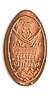 Tokyo Disneyland pressed penny picture.