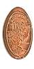 Tokyo Disneyland pressed penny picture.