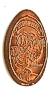 Tokyo Disneyland pressed penny picture.