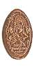 Tokyo Disneyland pressed penny picture.