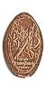 Tokyo Disneyland pressed penny picture.