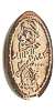 Tokyo Disneyland pressed penny picture.