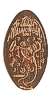 Tokyo Disneyland pressed penny picture.