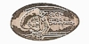 Tokyo Disneyland pressed penny picture.