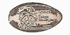 Tokyo Disneyland pressed penny picture.