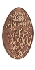 Tokyo Disneyland pressed penny picture.