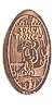 Tokyo Disneyland pressed penny picture.