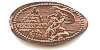 Tokyo Disneyland pressed penny picture.