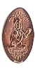 Tokyo Disneyland pressed penny picture.