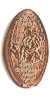 Tokyo Disneyland pressed penny picture.