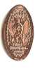 Tokyo Disneyland pressed penny picture.
