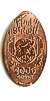 Tokyo Disneyland pressed penny picture.