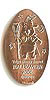 Tokyo Disneyland pressed penny picture.
