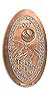 Tokyo Disneyland pressed penny picture.