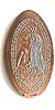 Tokyo Disneyland pressed penny picture.