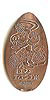 Tokyo Disneyland pressed penny picture.