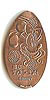 Tokyo Disneyland pressed penny picture.