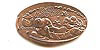 Tokyo Disneyland pressed penny picture.