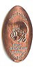 Tokyo Disneyland pressed penny picture.