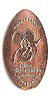 Tokyo Disneyland pressed penny picture.