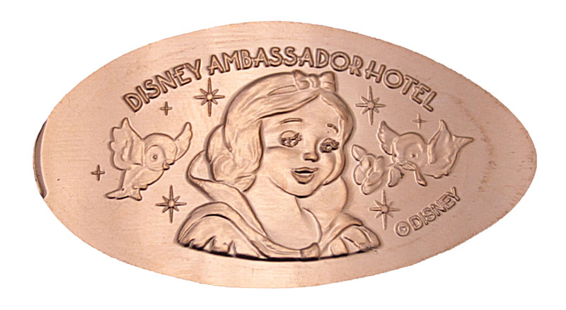Tokyo Disney souvenir Snow White coin