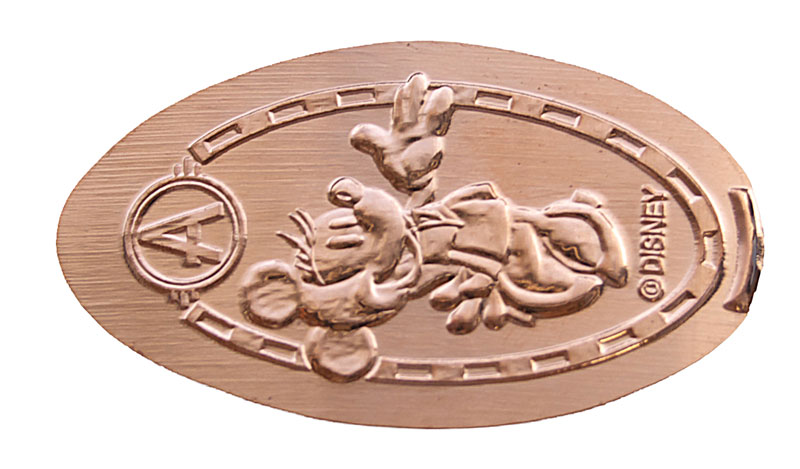 Minnie Mouse Hotel pressed penny or medal