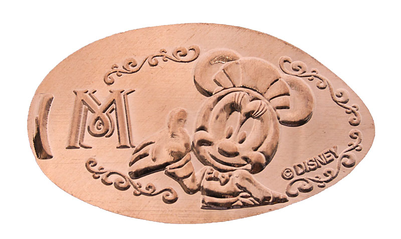 Minnie Mouse Hotel Miracosta Hotel Tokyo Disneyland pressed penny or medal released April, 2009
