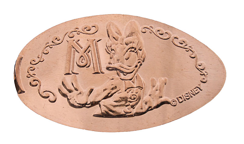 Daisy Duck Hotel Miracosta Hotel Tokyo Disneyland pressed penny or medal released April, 2009
