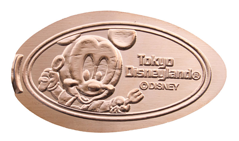 Baby Mickey Tokyo Disneyland elongated coin or medal souvenir.
