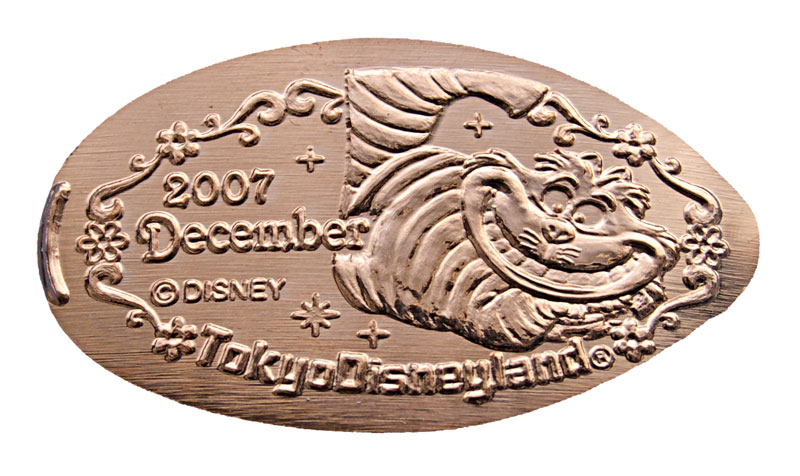 Tokyo Disneyland souvenir elongated coin