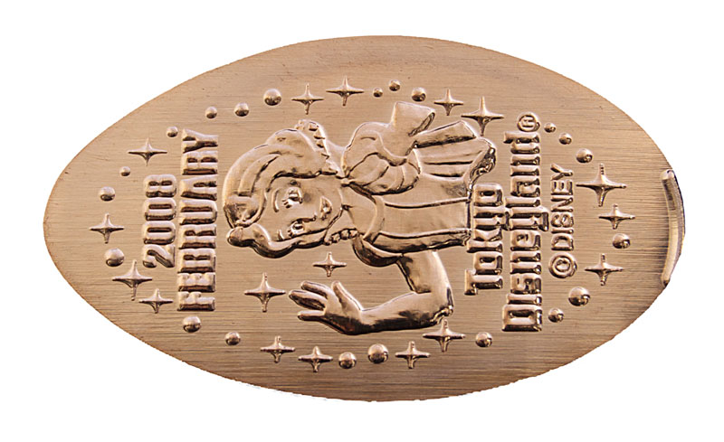 Tokyo Disneyland Pressed Penny Medal