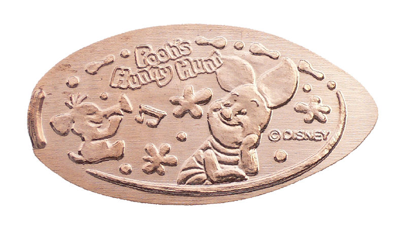 Tokyo Disneyland Resort elongated coin