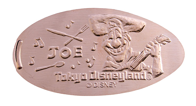 Tokyo Disney Chef Joe  souvenir coin
