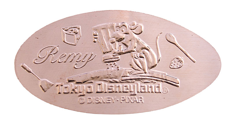 Tokyo Disney Remy souvenir coin