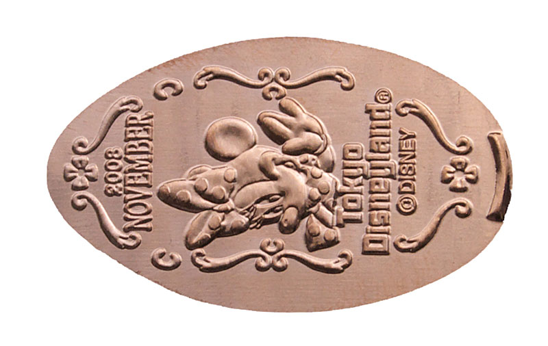 Tokyo Disneyland Coin of the Month Novemeber 2008 Minnie