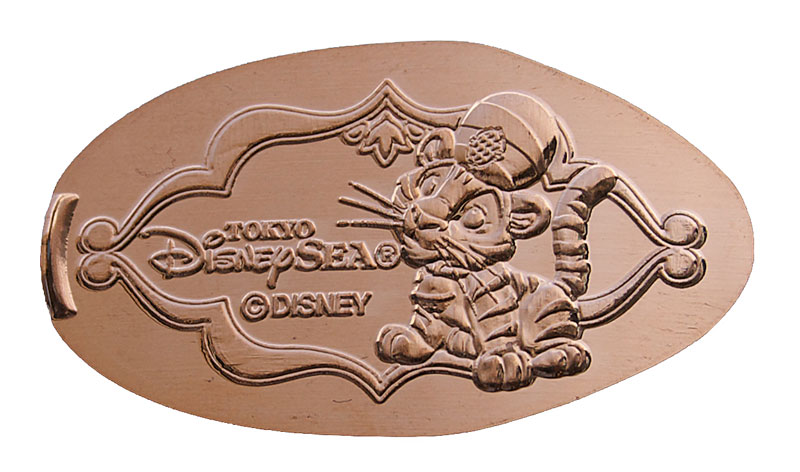 Chandu Tokyo Disneyland pressed penny or medal released April, 2009