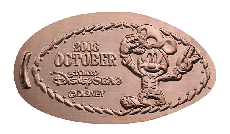 Tokoy DisneySea October 2008 Coin of the Month, Mickey