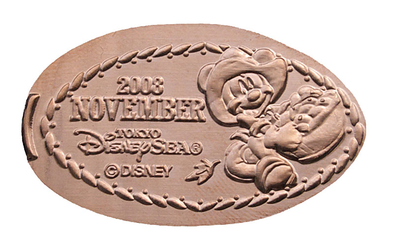Tokyo DisneySea Coin of the Month Novemeber 2008 Mickey