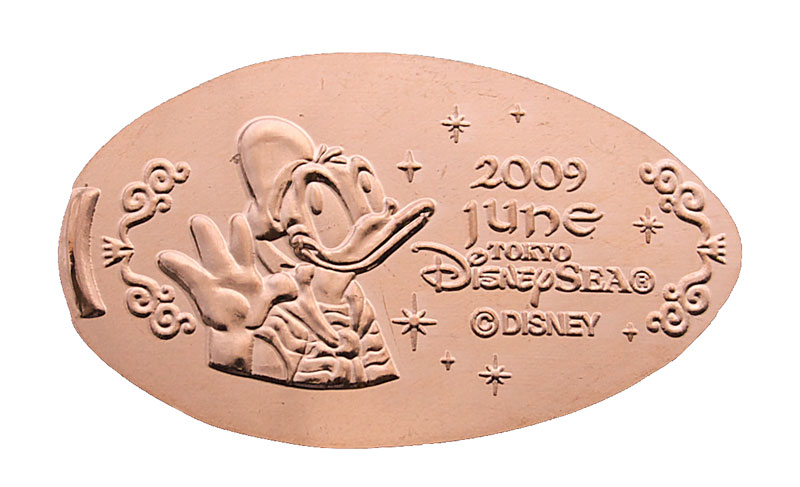Tokyo DisneySea! June 2009 coin of the month.