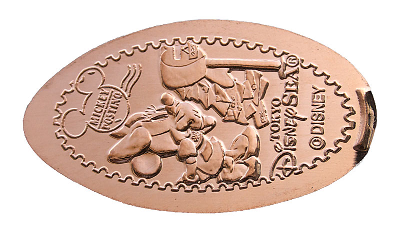 Minnie Tokyo DisneySea pressed penny or medal released April, 2009