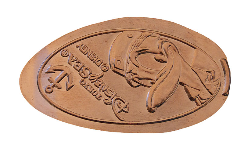 Tokyo DisneySea Donald pressed penny or medal