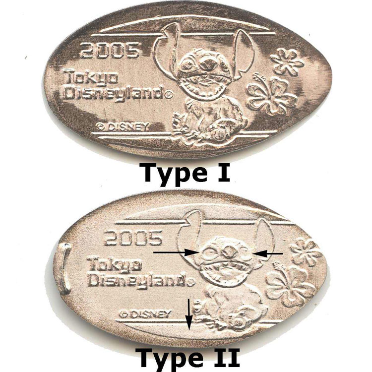 Tokyo Disneyland Medal or Pressed Penny Close-up